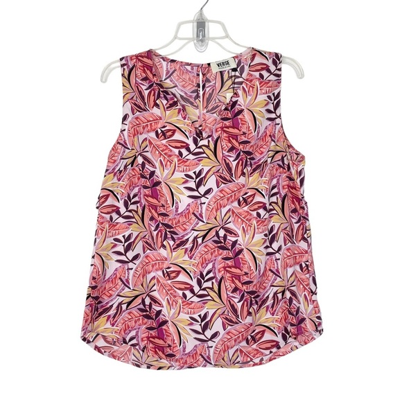 Stitch Fix l Verse Jory Split Neck Top, Medium - Picture 4 of 8